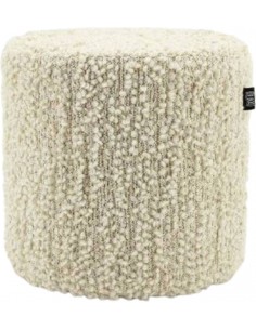 Pufs VISTA Ø40x40h gaiši brūns