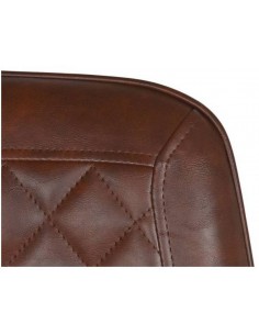 Krēsls VINTAGE PU tumši brūns 2