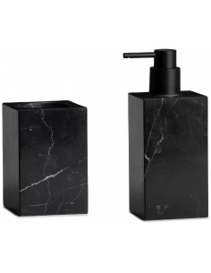 Дозатор мыла MARBLE BLACK 2