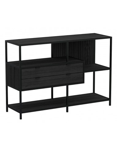 Полка SEAFORD 114x35x78h черный