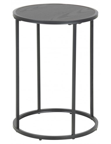 Sānu galdiņš SEAFORD Ø40x55h melns