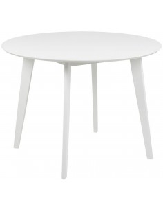 Круглый стол ROXBY Ø105 белый