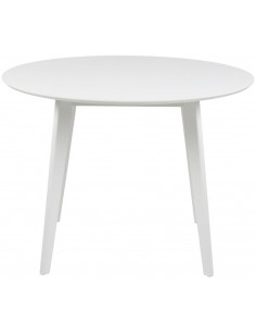 Круглый стол ROXBY Ø105 белый 2