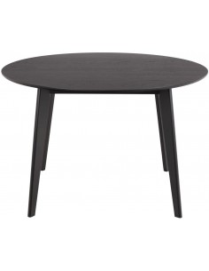 Стол круглый ROXBY Ø120 чёрный 2