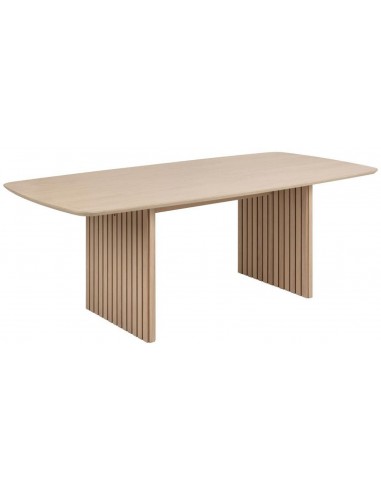 Galds CHRISTO 220x105x75h gaiši brūns