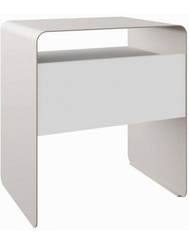 Тумбочка RISOR 45x35x50h кашемир / белый