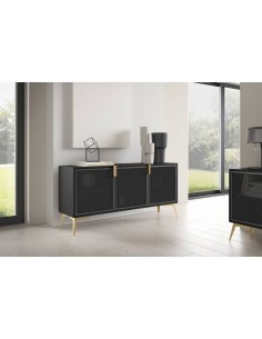 Kumode VARIO 165x42x77h melna 2