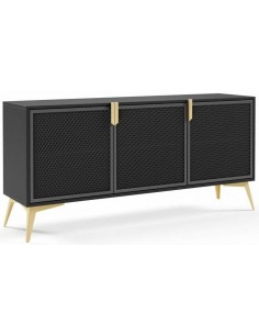 Kumode VARIO 165x42x77h melna