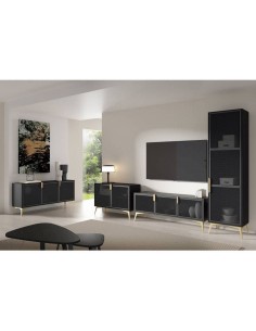 Kumode VARIO 110x42x77h melna 2