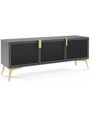 TV столик VARIO 161x38x62h черный