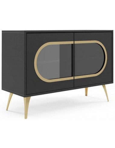 Kumode LOSO 110x42x77h melna