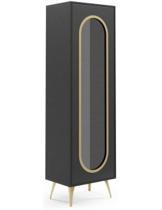 Bufete LOSO 60x42x200h melna