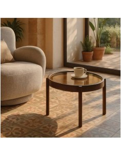 Sānu galdiņš GLASS Ø62x43h... 2