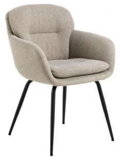 Krēsls DORA gaiši brūns