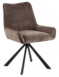 Krēsls EDDIE tumši brūns /...