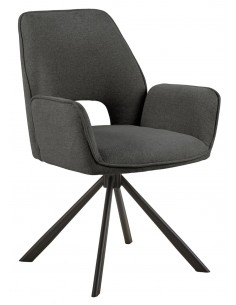 Krēsls GRAHAM tumši pelēks