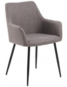Krēsls LIZZY tumši pelēks
