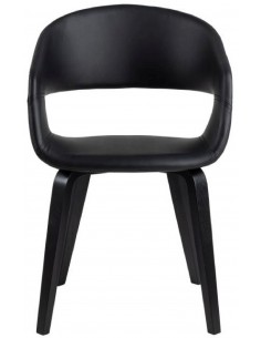 Krēsls NOVA PU melns 2