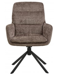 Krēsls EDGAR tumši brūns 2