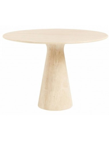 Galds ATHENA Ø110x78h travertine akmens