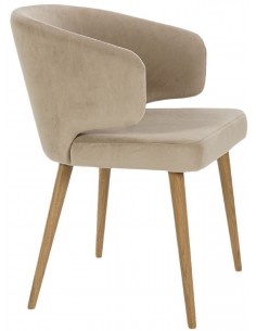 Стул IRIS светло-коричневый 2