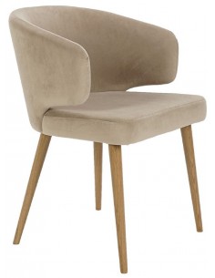 Krēsls IRIS gaiši brūns