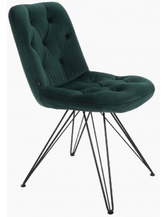 Krēsls CHLOE tumši zaļš 2