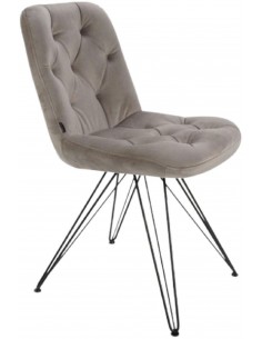 Krēsls CHLOE gaiši pelēks