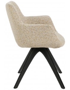 Krēsls CAROL gaiši brūns 2