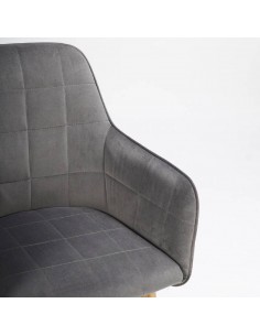 Стул ANIKA VIC темно-серый 2