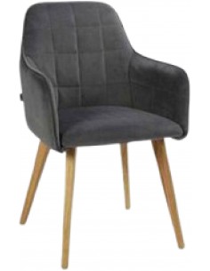 Стул ANIKA VIC темно-серый
