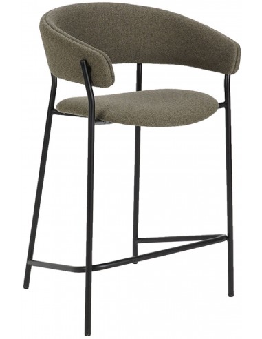 Полубарный стул AMELIE оливково-зеленый