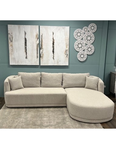 Stūra dīvāns AVILA 285x180x90h gaiši...