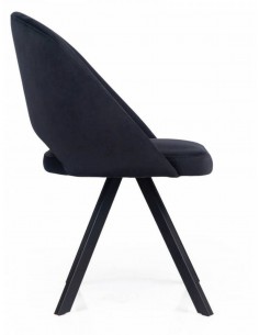 Стул CRYSTAL VIC черный 2