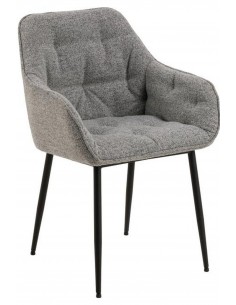 Krēsls BROOKE gaiši pelēks