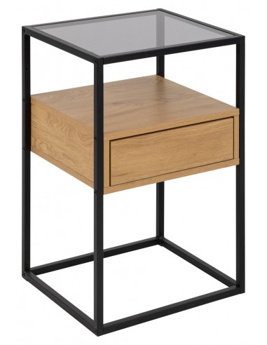 Naktsskapītis RANDOLF 40x35x60h brūns