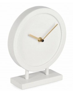 Часы JEREMIE Ø18x22h белый
