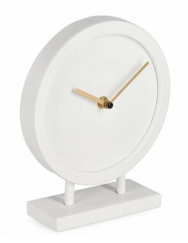 Pulkstenis JEREMIE Ø18x22h balts