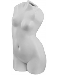 Ваза WOMAN 11x9x21h balta