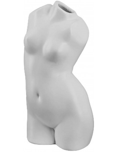 Vāze WOMAN 11x9x21h balta