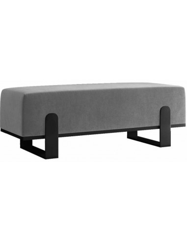 Скамейка PRIOLO 100x35x47h светло-серый