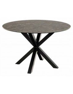 Galds TERRY Ø119x75h tumši...