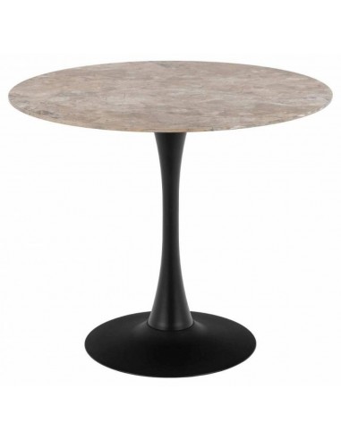 Apaļš galds MILLER Ø90 gaiši brūns