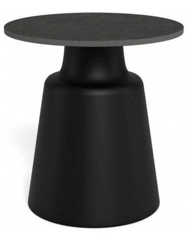 Sānu galdiņš NEILL Ø45x48h melns