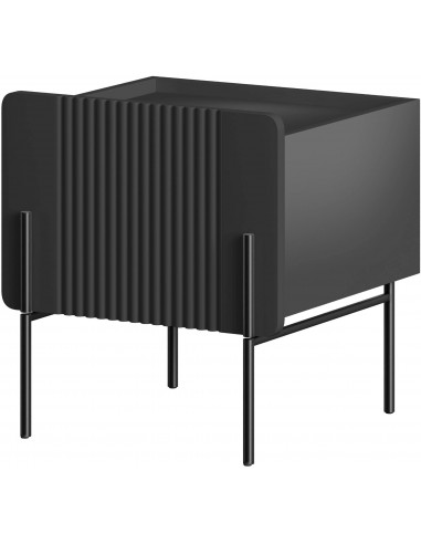 Naktsskapītis MALMI 45x42x50h melns