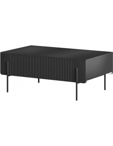 Kafijas galdiņš MALMI 100x60x40h melns