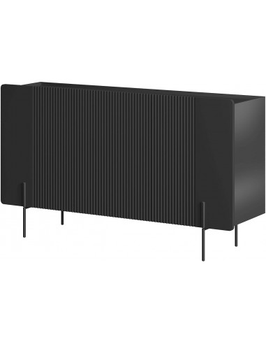 Комод MALMI 150x42x87h чёрный