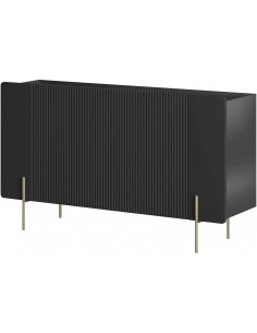 Комод MALMI 150x42x87h чёрный