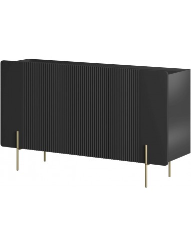 Комод MALMI 150x42x87h чёрный