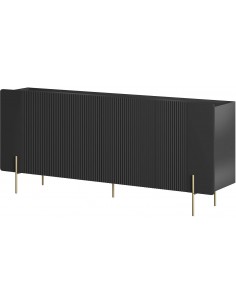 Комод MALMI 200x42x87h черный